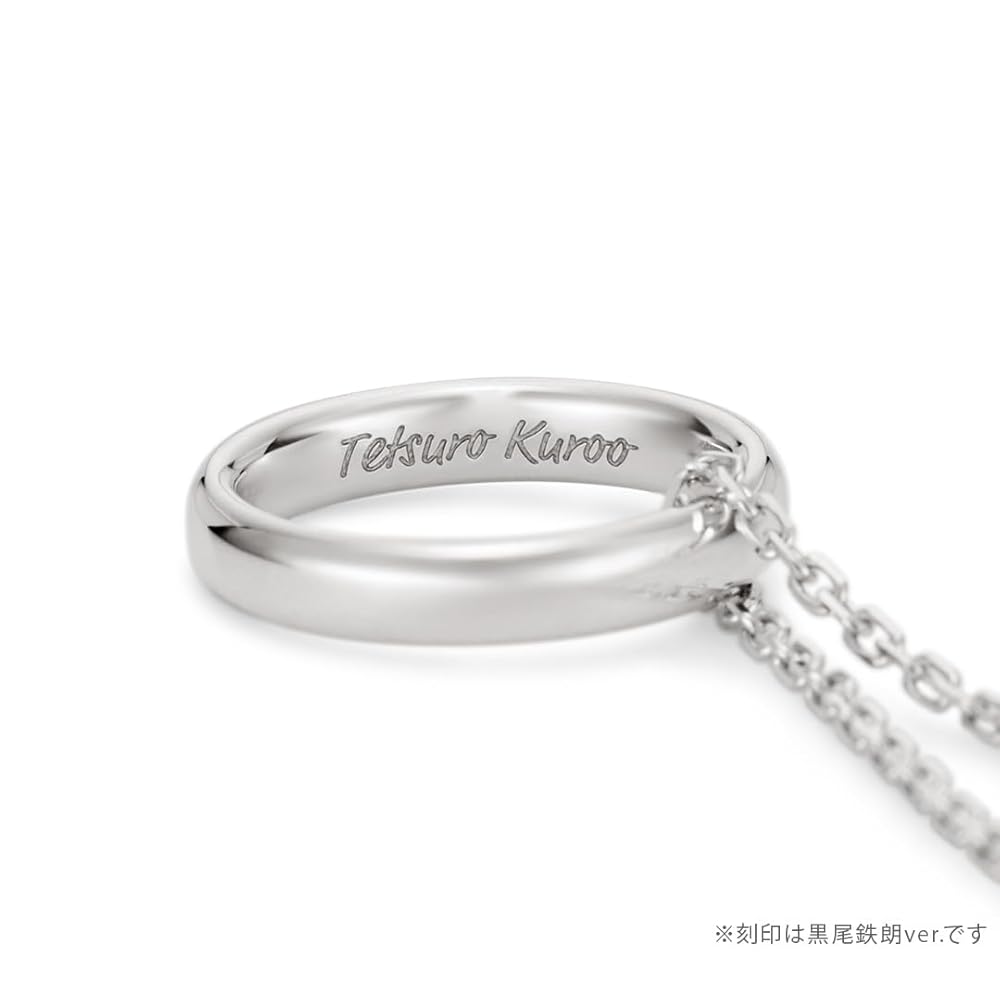 ハイキュー!! リングネックレス  音駒高校【黒尾鉄朗】シルバー ハイキュー!!】リングネックレス 音駒高校 シルバー |GIV ギヴ